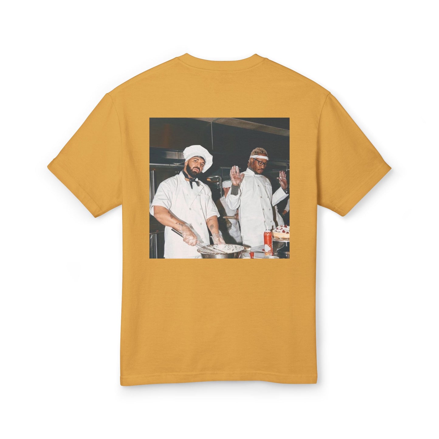 Two chefs in the kitchen cheffing it up Tee: Unisex Garment-Dyed Heavyweight Cotton Tee